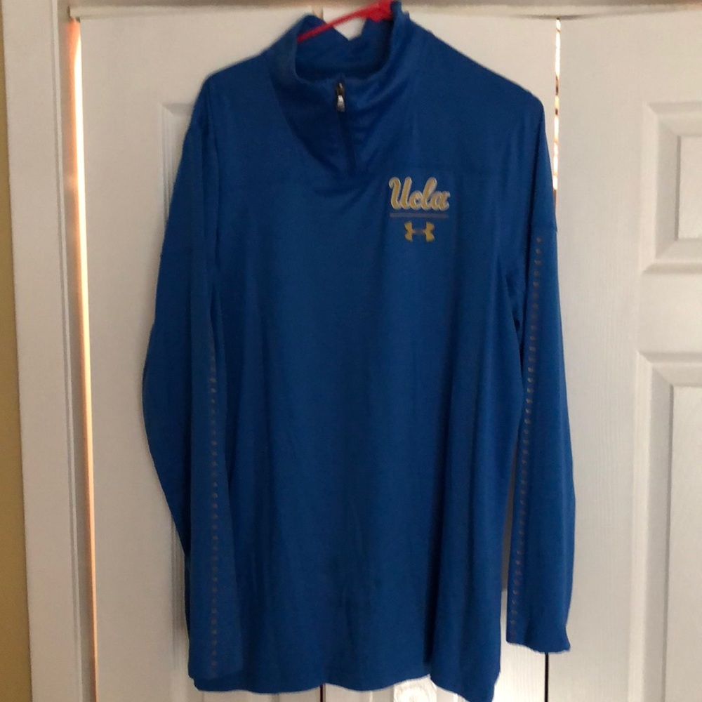 UCLA Under Armour 1/4 zip pullover L